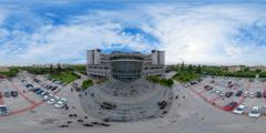 淮阴师范学院_航拍图书馆 拷贝0